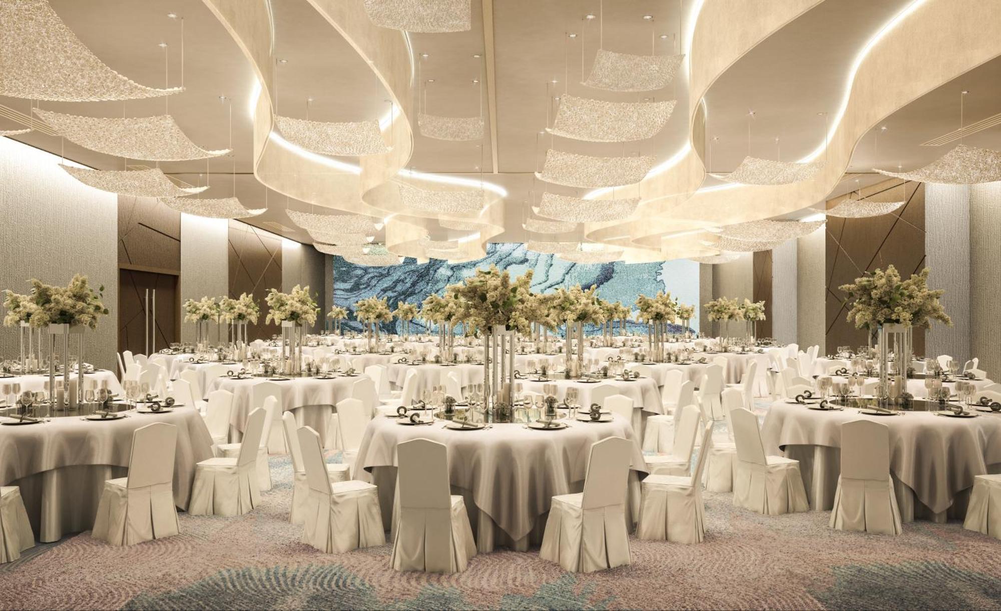 Moevenpick Hotel & Apartments Ghala Maskat Zewnętrze zdjęcie The Grand Ballroom